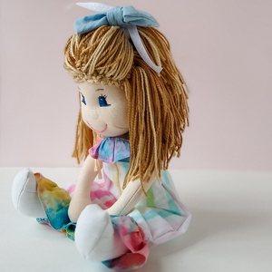 Custom 16" Handmade Heirloom Doll by Bridget Salys