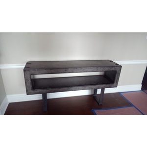 Concrete Console Table Prices starting at $1400.00 by Lori Askew