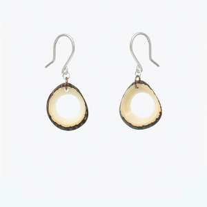 Orgánico Tagua Ring Earrings by Ande Axelrod