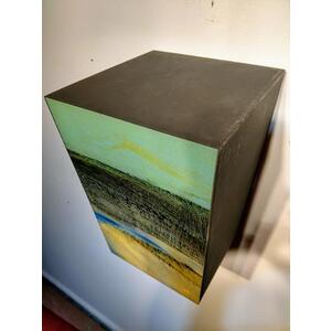 12" art shelf A/2020 by Leslie Emery