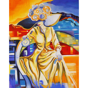 Artist Blank Notecards - Women of the World Collection  by JACQUELINE CABESSA 