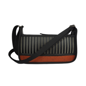 Rust Pinstripe Mini Sling by Janet Chico