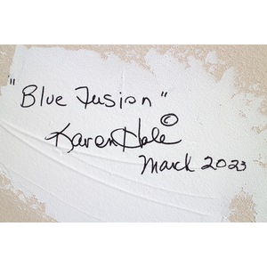 Blue Fusion by Karen Hale