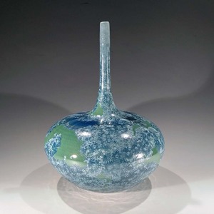 #1236 Crystalline Vase by Morgan Harris