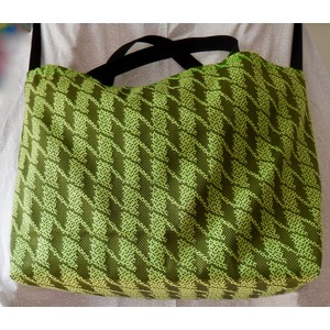 Green Scene shopping tote by Mary Dobbs
