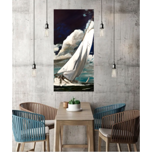 Navigating Uncharted Waters - 12x24 Limited Edition Reproduction on Canvas by Toril Fisher