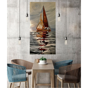 Reflective Limited- Edition Reproduction on Canvas by Toril Fisher