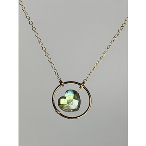 Heart infinity Necklace  by Candace Marsella