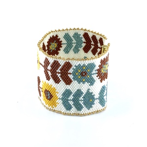 Sunflower Bracelet by Ravit Stoltz