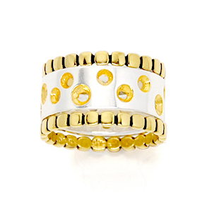 Individual Stacking Ring U by Stacy Givon