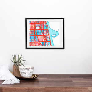 Chicago Uptown Giclee Print - 16x20" (Sold Unframed) by Jennifer Carland