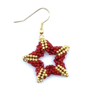 Little Star Of Mine (Red and Gold) by Ravit Stoltz