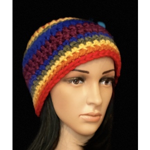 Unisex gay pride winter hat by Sherri Gold