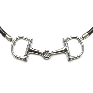 Equestrian necklace by Delphine Pontvieux