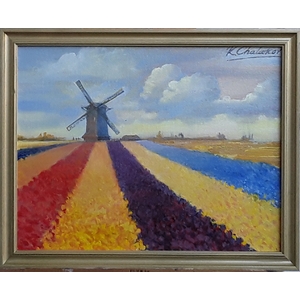 Dutch windmill #1 by Kamen Chalakov 