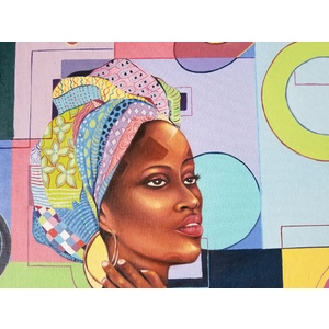  'African Beauty'(Sisi Oge II)  by MOSES OKPEYOWA