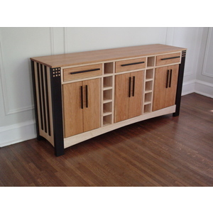 Wine Cabinet w/ six doors/three drawers by Jeff Easley