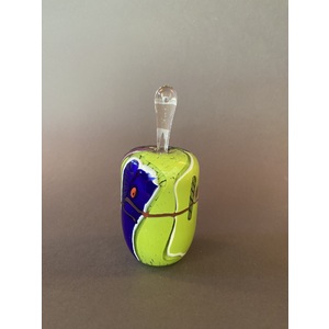 Cylinder Perfume Bottle Lime Green by James Wilbat