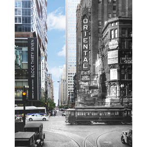 State and Randolph - Framed by Mark Hersch