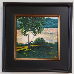 An Apple Valley Morn  10x10  SOLD by Tom Smith