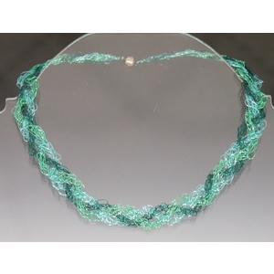 Braided chain by Celia Strickler