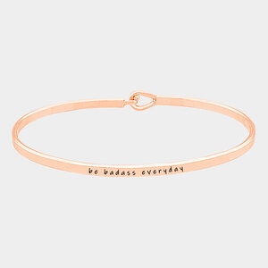 inspirational stackable bracelet by Maria Belokurova 