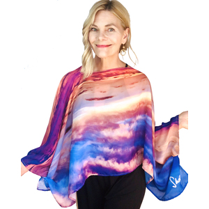 THE CROSSING PONCHO by Shelly Lawler