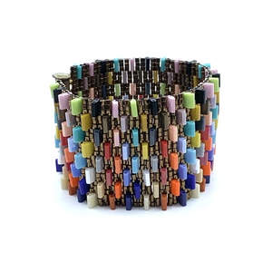 Colored Bricks Bracelet  by Ravit Stoltz