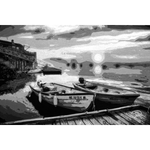 Harbor Morning (Available) by Deane Rabe