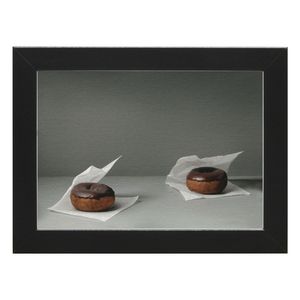 6" x 8" Chocolate Donuts for Two...A Love Story by Jack Kraig