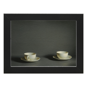 6" x 8" Two Coffee Cups...A Love Story by Jack Kraig