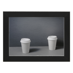 6" x 8" The Meeting... a Coffee Cup Love Story by Jack Kraig