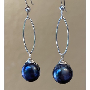 Pearl Earrings  by Candace Marsella