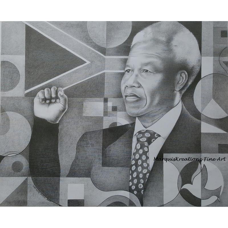 Madiba:Icon of Peace -Nelson Mandela by MOSES OKPEYOWA