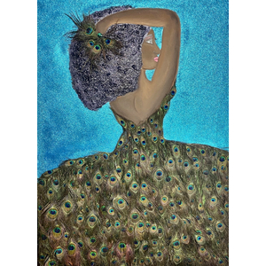 Peacock princess  by Rolanda Hudson