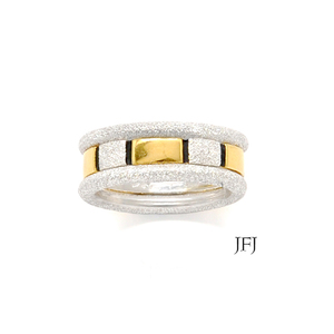 Stacking Rings, Set J + F + J by Stacy Givon