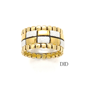 Stacking Rings, Set D + I + D by Stacy Givon