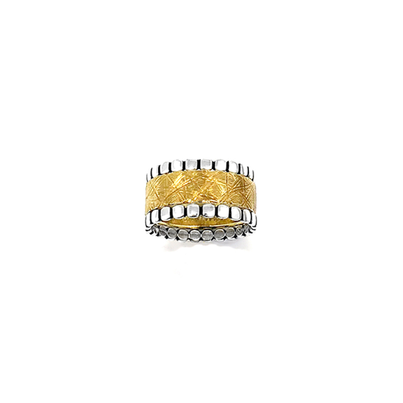 Stacking Rings, Set M + V + M by Stacy Givon