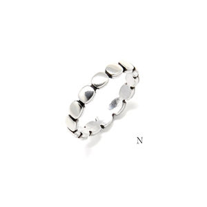 Individual Stacking Ring N by Stacy Givon