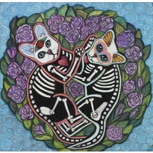 All souls day kittenz: Frankie & Jesseria by Ann Marie Hoff