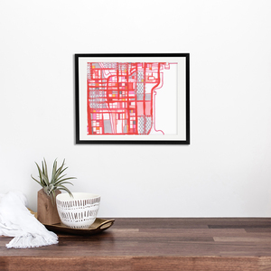 Chicago Loop Giclee Print - 16x20" (Sold Unframed) by Jennifer Carland