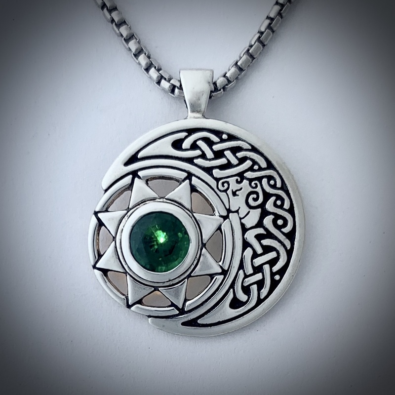 Moon Goddess, Sun Spirit (Emerald* or Amethyst) by Sean Berton