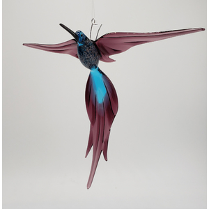 large hummingbird in flight by Thomas von Koch
