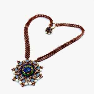 Flower Diamond Necklace by Ravit Stoltz