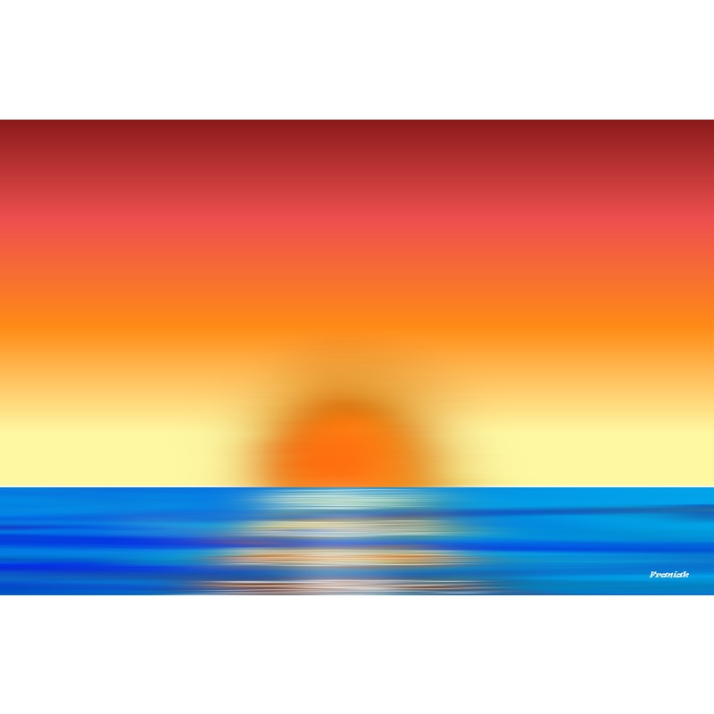 Maui Sunset (24" x 36") by Frank Franiak