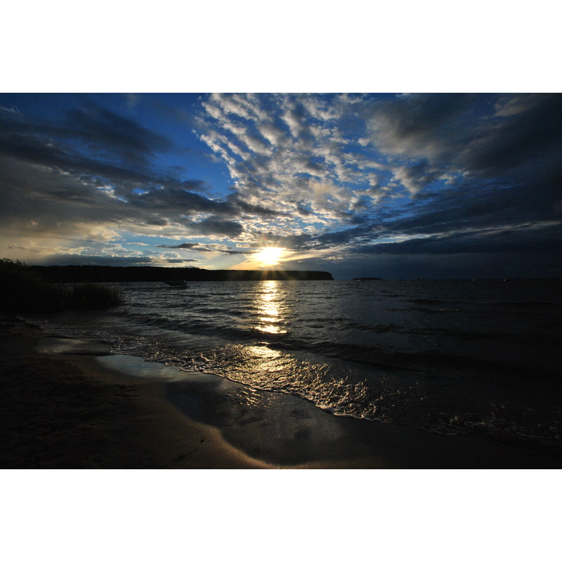 Ephraim Beach at Sunset by Linda Goad