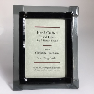 Glass picture frame by Christine  Freeburn 