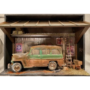 Barn FindOld Jeep Wagon #2 by Dick Dahlstrom