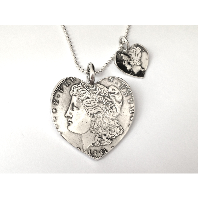 Mother and Daughter Necklace by Jessie and Dan Driscoll