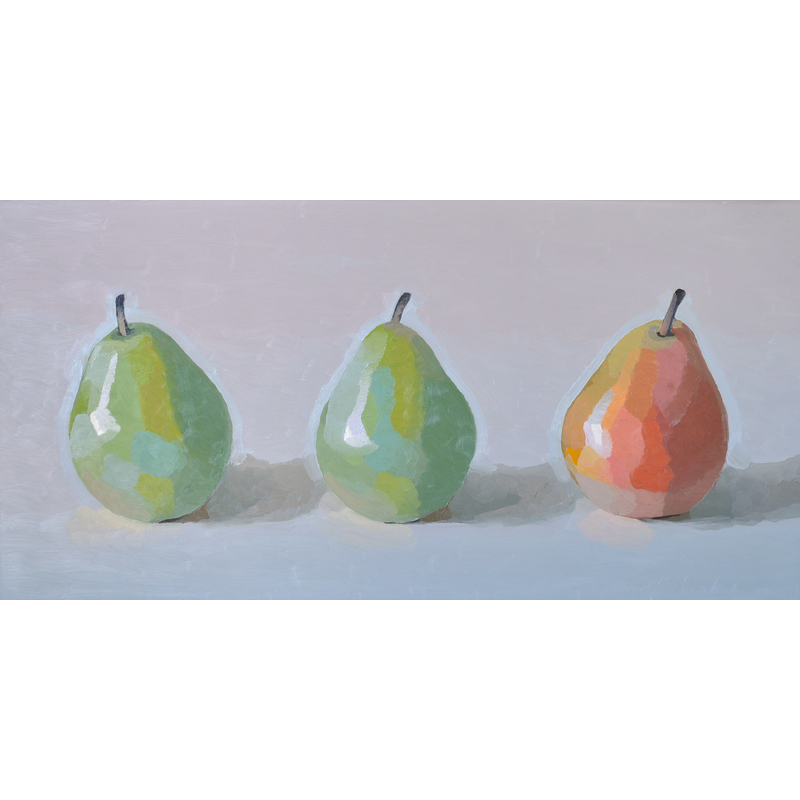 Three Pears by David Oleski